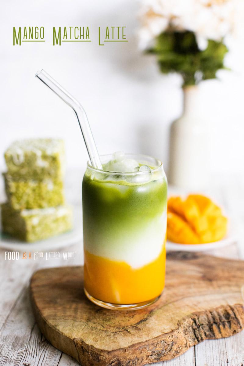 Mango Matcha - sweet layers of mango and premium Japanese matcha