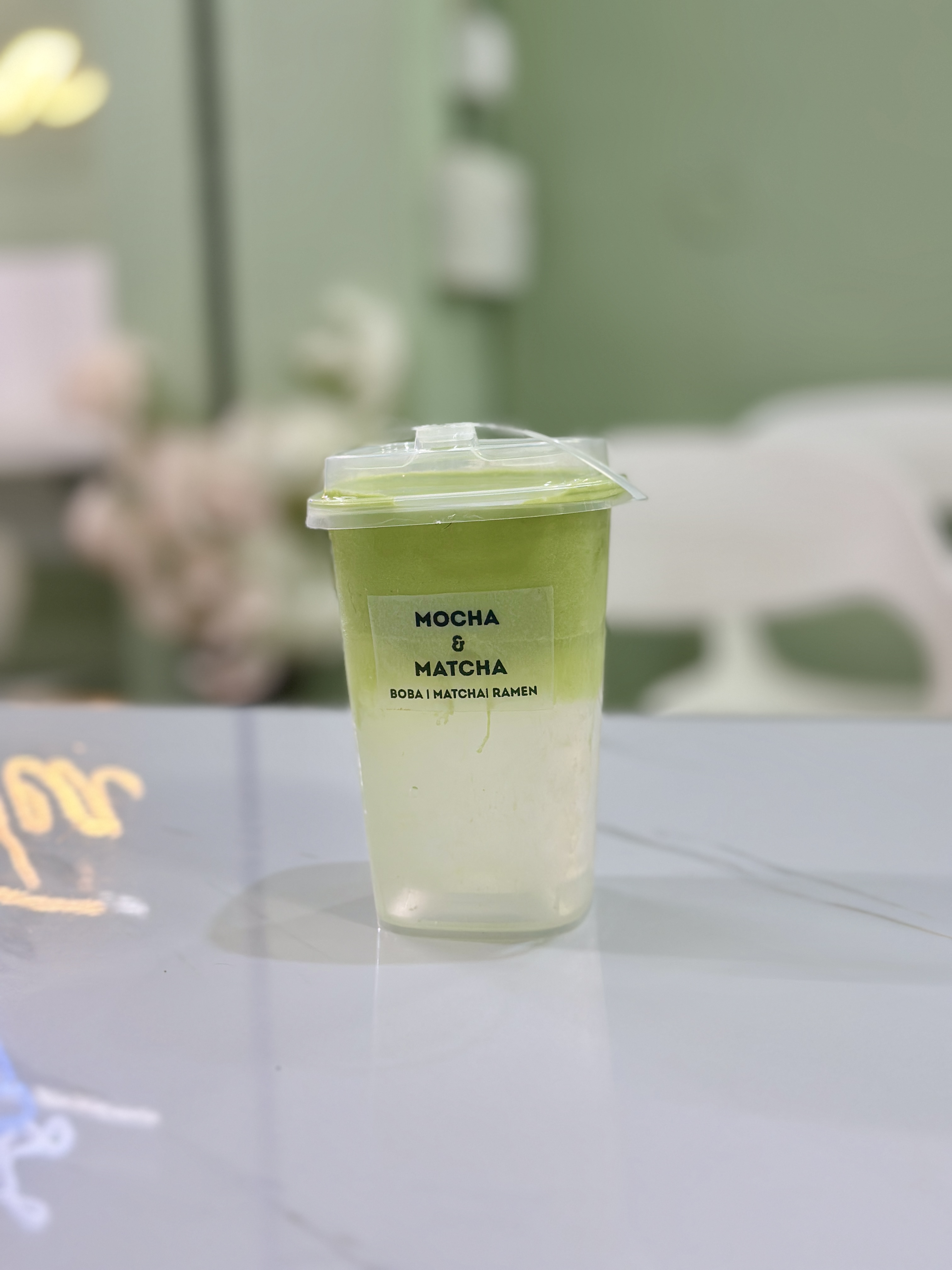 Matcha Cloud - Our signature creation featuring ceremonial-grade Japanese matcha topped with a fluffy cream cloud.